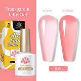 BORN PRETTY 10ml Jelly Nude Seri Kalıcı Oje JN10 (56347)