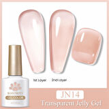 BORN PRETTY 10ml Jelly Nude Seri Kalıcı Oje JN14 (56347)