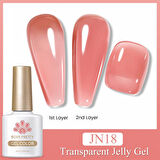 BORN PRETTY 10ml Jelly Nude Seri Kalıcı Oje JN18 (56347)
