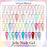 BORN PRETTY 10ml Jelly Nude Seri Kalıcı Oje JN19 (56347)