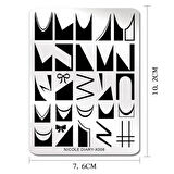 Nicole Diary metal stampa tabakası X008 (56255)