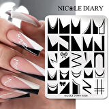 Nicole Diary metal stampa tabakası X008 (56255)