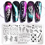 Nicole Diary metal stampa tabakası 305 (58069)