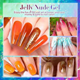 BORN PRETTY 10ml Jelly Nude Seri Kalıcı Oje JN63 (57851-13)