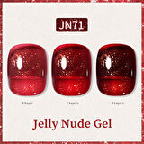 BORN PRETTY 10ml Jelly Nude Seri Kalıcı Oje JN71 (57851-21)