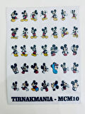Üç boyutlu yapışkanlı sticker MCM-10