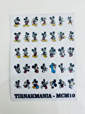 Üç boyutlu yapışkanlı sticker MCM-10