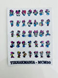 Üç boyutlu yapışkanlı sticker MCM-30