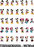 Üç boyutlu yapışkanlı sticker MCM-40