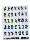 Üç boyutlu yapışkanlı sticker MCM-40