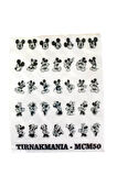 Üç boyutlu yapışkanlı sticker MCM-50