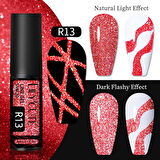 Lily Cute Reflective Glitter Nail art çizim ojesi R013 (54152-7)