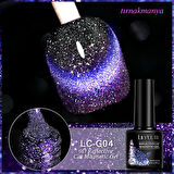 LILYCUTE 7ml 9D Reflective Cat Magnetic Kalıcı oje LC-G04 (53895)
