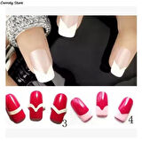 Nail art French Bant (02) 59193