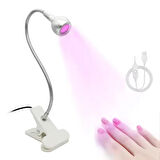 Mandallı 3 Watt Mini Uv Tırnak Kurutucu