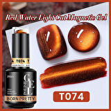 BORN PRETTY 15ml Hema Free Red Cat Magnetic Kalıcı oje T74 (60219)