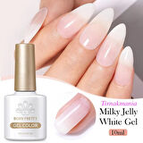 Born Pretty 10 ml Rakı Beyazı kalıcı oje (56365) Milky White