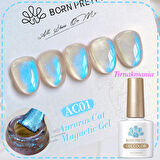 Born Pretty 10 ml Auroras Kedi gözü kalıcı oje AC01 (59222)