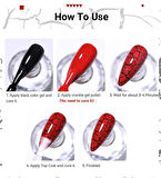 LILYCUTE 7ml Çatlayan oje (Crackle Gel Polish) CN06 (60082)