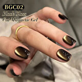 BORN PRETTY 10ml Black Water Light Kedi Gözü Kalıcı Oje BGC02 (60419)