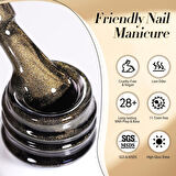 BORN PRETTY 10ml Black Water Light Kedi Gözü Kalıcı Oje BGC02 (60419)