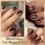 BORN PRETTY 10ml Black Water Light Kedi Gözü Kalıcı Oje BGC02 (60419)