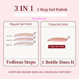 URSUGAR 12 ml 3in1 Kalıcı Oje UR-S22 (60018)