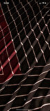 MNG Geometrik Desenli siyah Bordo Etek