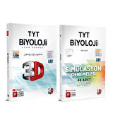 3D Yayınları TYT Biyoloji Soru Bankası ve Deneme Seti 2 Kitap