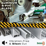 KRONBERG 200x3x30mm 64TCG diş Alüminyum, Plastik, PVC - TCT Elmas Daire Testere (Negatif Diş)