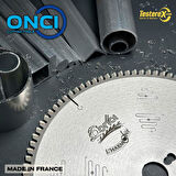 ONCI 180x3x30mm 58TCG diş Alüminyum, Plastik, PVC - TCT Elmas Daire Testere Bıçağı (Negatif Diş)
