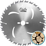 ONCI 500x4x30mm 40ATB diş Kalın Ağaç Kesici - TCT Elmas Daire Testere Bıçağı (Atlamalı Dolu Boş)
