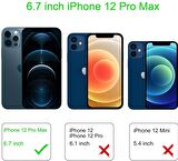 Apple iPhone 12 PRO MAX (6.7 inç) Şeffaf Boyun - Omuz Askılı Köşe Korumalı İpli Silikon Kılıf
