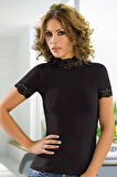 Azze  Dantelli Balıkçı T-shirt 2180