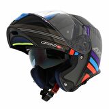 Axxıs Gecko Sv Epıc B1 Çene Açılır Motosiklet Kask Mat Siyah XL