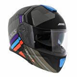 Axxıs Gecko Sv Epıc B1 Çene Açılır Motosiklet Kask Mat Siyah XL