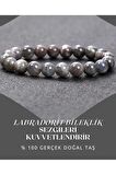 LABRODORİT 8MM DOĞAL TAŞ BİLEKLİK