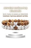 ODUN JASPER HAVLİT 8MM DOĞAL TAŞ ÇİFT BİLEKLİĞİ