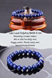 Lazuli Doğal Taş Bileklik 8 mm