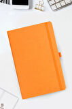 Turuncu Çizgili Defter