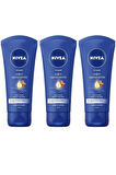 NIVEA Yoğun Nemlendirici El Kremi 75ml Doğal -3adet