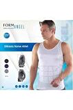 Erkek Beyaz Slim'n Lift Korseli Atlet Beyaz