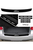 MRK Ford Focus İçin Uyumlu Aksesuar Oto Bağaj Ve Kapı Eşiği Sticker Set Karbon