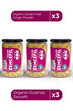 Organik Glutensiz Zencefil 70 Gr x3 / Organic Gluten-Free Ginger 70 Gr x3