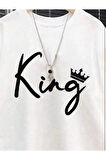 Çocuk Tasarım King Baskılı T-Shirt Şort Alt Üst Takım