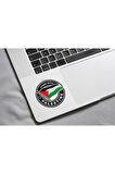 Filistin Temalı Etiket Sticker Seti 10'lu - Free Palestine Sticker Laptop Telefona Uygun