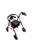 Comfort Rolatör 4 Tekerlekli Yürüteç 130 Kg Taşıma Kapasiteli