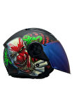 AIRFLOW 2 HAPPY DREAMS KASK SİYAH CAM
