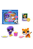 LPS Minişler Littlest Pet Shop Kaplan ve Tropikal Kuş 2'li Figür Seti
