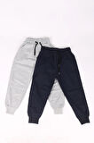 CHİC STREETWEAR iki parça cepli paça ribanalı 2ip unisex çocuk eşofman takımı 5-16 yaş
